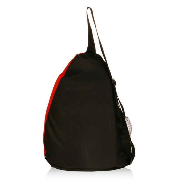 Slingshot Two-Tone Backpack w/ Side Mesh Bottle Pocket - Slingshot Two-Tone Backpack w/ Side Mesh Bottle Pocket - Image 2 of 4