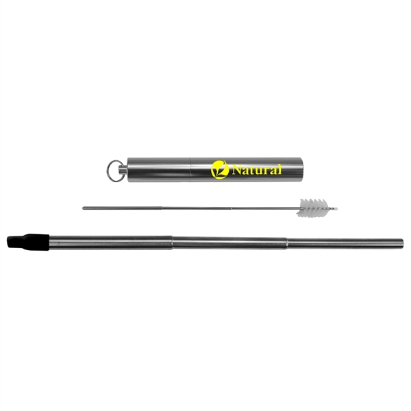Telescopic Straw Stainless Steel In Aluminum Case - Telescopic Straw Stainless Steel In Aluminum Case - Image 2 of 5