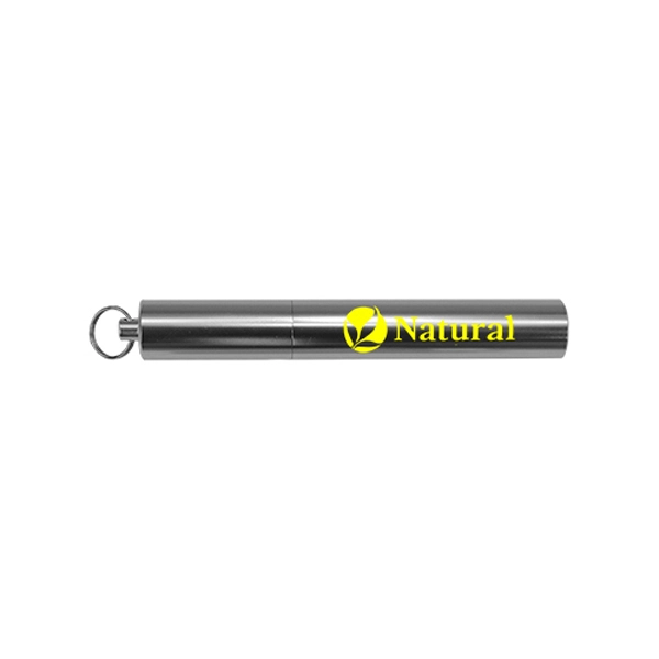 Telescopic Straw Stainless Steel In Aluminum Case - Telescopic Straw Stainless Steel In Aluminum Case - Image 0 of 5