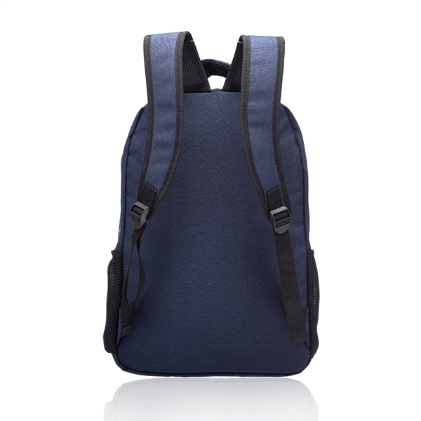 Classic Computer Backpack w/ Mesh Pockets on Both Sides - Classic Computer Backpack w/ Mesh Pockets on Both Sides - Image 8 of 8