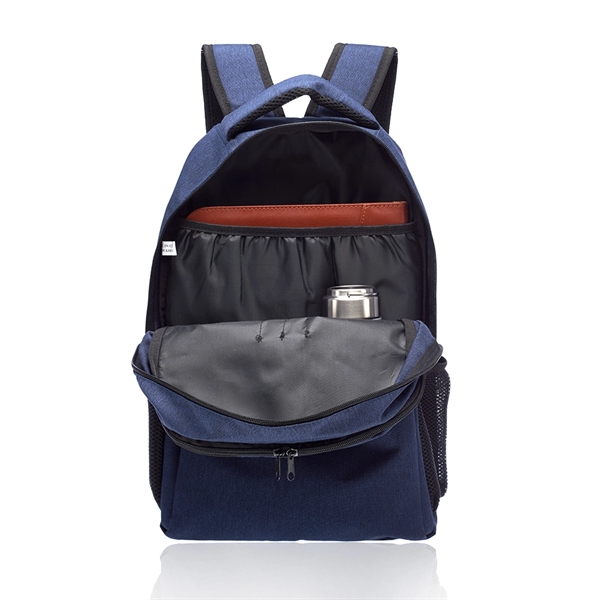 Classic Computer Backpack w/ Mesh Pockets on Both Sides - Classic Computer Backpack w/ Mesh Pockets on Both Sides - Image 2 of 8