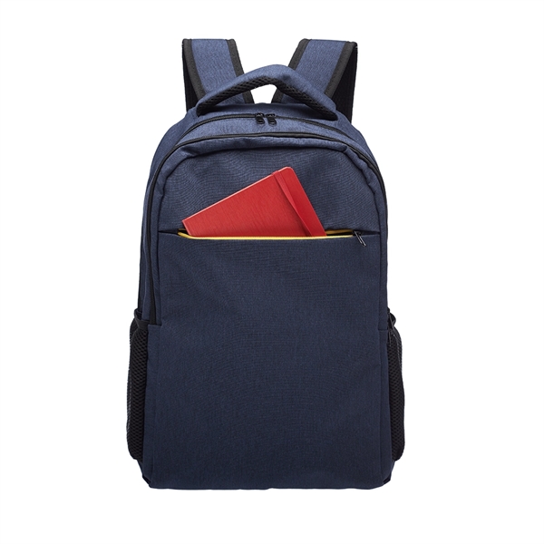 Classic Computer Backpack w/ Mesh Pockets on Both Sides - Classic Computer Backpack w/ Mesh Pockets on Both Sides - Image 4 of 8