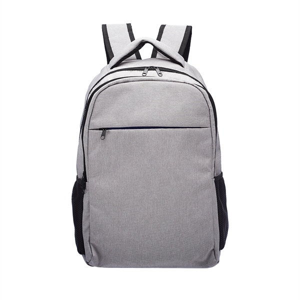 Classic Computer Backpack w/ Mesh Pockets on Both Sides - Classic Computer Backpack w/ Mesh Pockets on Both Sides - Image 6 of 8