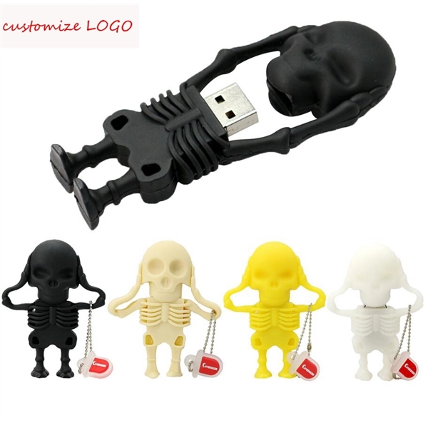 Skull USB Flash Drive - Skull USB Flash Drive - Image 0 of 1