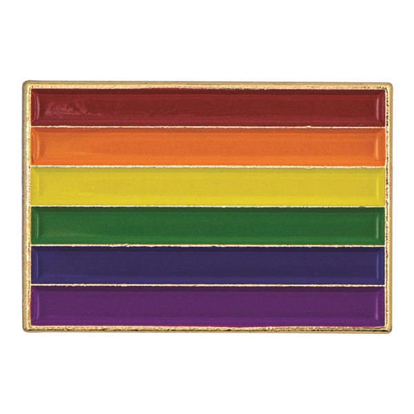 Rainbow Pride Flag Lapel Pin - Rainbow Pride Flag Lapel Pin - Image 1 of 1
