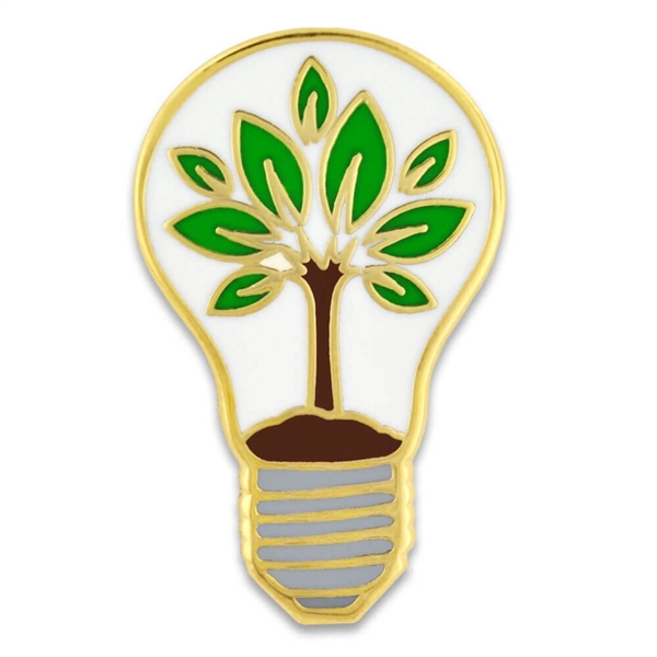 Eco-Friendly Light Bulb Pin - Eco-Friendly Light Bulb Pin - Image 0 of 1