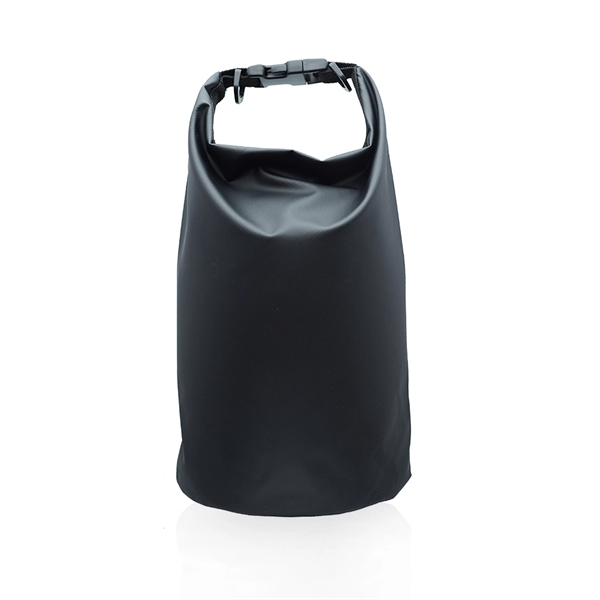 Tarpaulin Laundry Dry Bag w/ Oval Base and 5L Capacity - Tarpaulin Laundry Dry Bag w/ Oval Base and 5L Capacity - Image 1 of 5