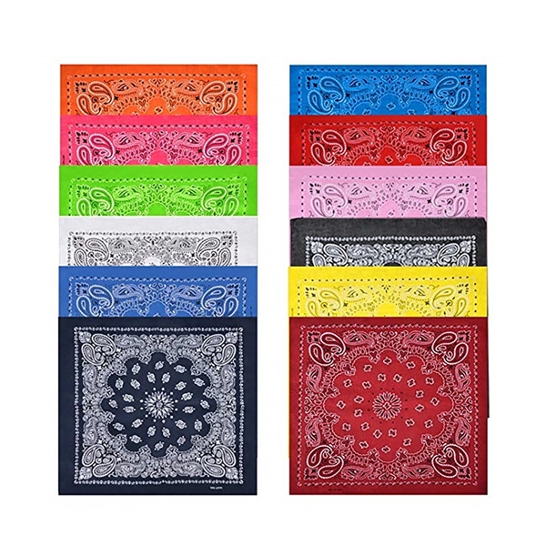 22" 100% Cotton Bandana - 22" 100% Cotton Bandana - Image 0 of 1