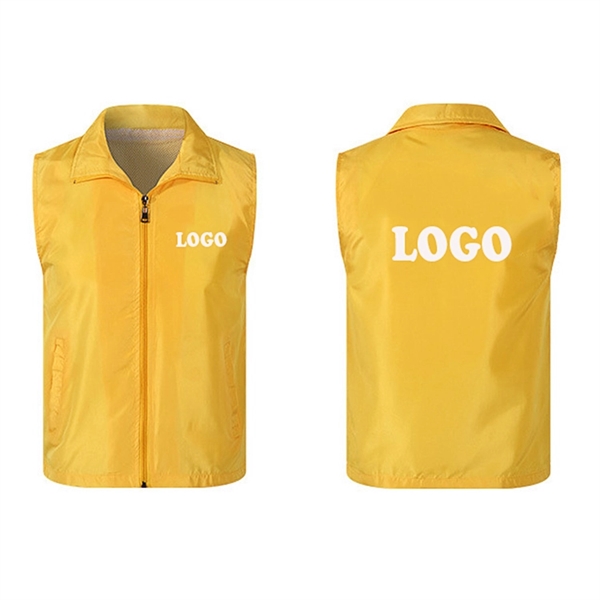 Advertising Volunteer Work Vest - Advertising Volunteer Work Vest - Image 4 of 4