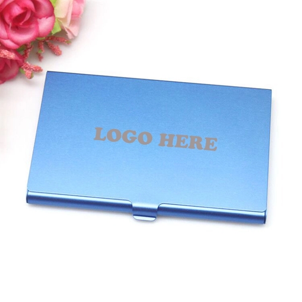 Aluminium Alloy Business Card Holder - Aluminium Alloy Business Card Holder - Image 0 of 2