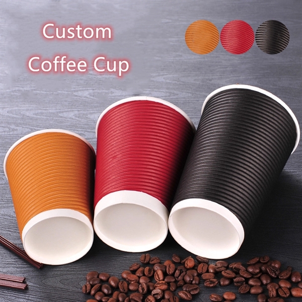 Custom Coffee Paper Cup - Custom Coffee Paper Cup - Image 1 of 2