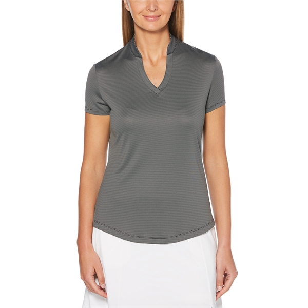 Callaway Ladies' Fine Line Stripe Polo