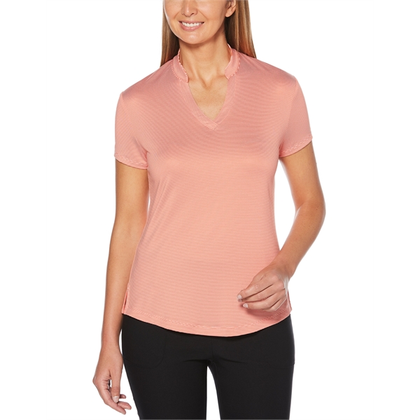 Callaway Ladies' Fine Line Stripe Polo