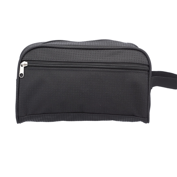 Classic Toiletry Bag w/ Handle & Side Zipper Pockets - Classic Toiletry Bag w/ Handle & Side Zipper Pockets - Image 2 of 2