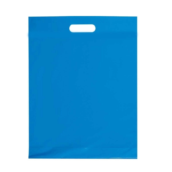 Plastic Die Cut Handle Bag - 12 " x 4 " x 15.75 " - Plastic Die Cut Handle Bag - 12 " x 4 " x 15.75 " - Image 7 of 12