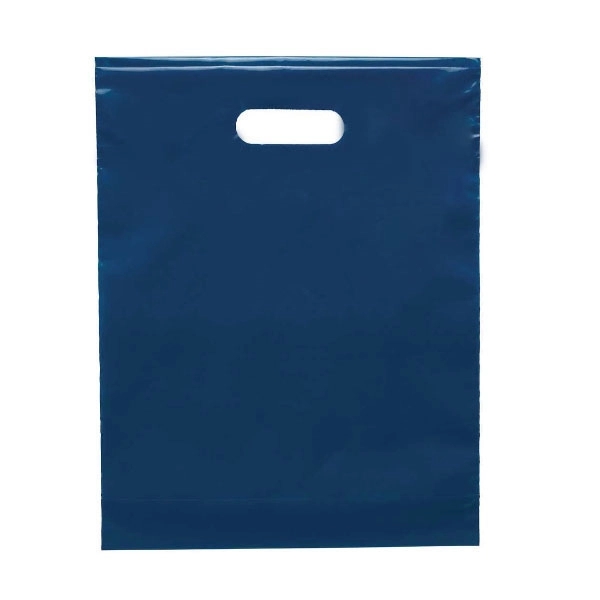 Plastic Die Cut Handle Bag - 12 " x 4 " x 15.75 " - Plastic Die Cut Handle Bag - 12 " x 4 " x 15.75 " - Image 8 of 12