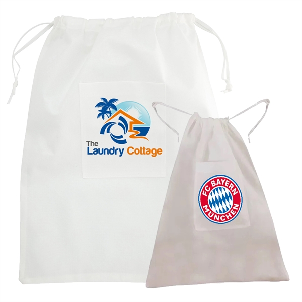 Non-Woven Laundry Bags Drawstring (18" x 24") - Non-Woven Laundry Bags Drawstring (18" x 24") - Image 1 of 2