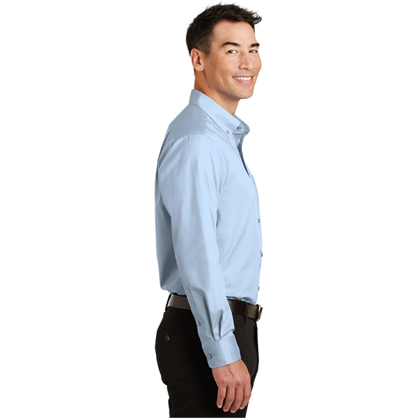 Port Authority SuperPro Twill Shirt. - Port Authority SuperPro Twill Shirt. - Image 43 of 45