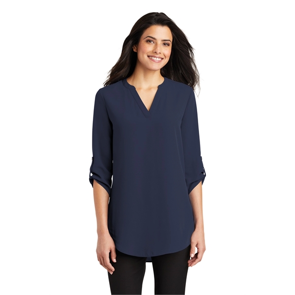 Port Authority Women's 3/4-Sleeve Tunic Blouse. - Port Authority Women's 3/4-Sleeve Tunic Blouse. - Image 31 of 40