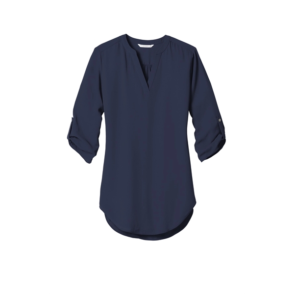 Port Authority Women's 3/4-Sleeve Tunic Blouse. - Port Authority Women's 3/4-Sleeve Tunic Blouse. - Image 34 of 40