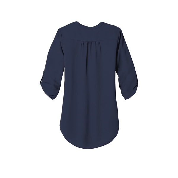 Port Authority Women's 3/4-Sleeve Tunic Blouse. - Port Authority Women's 3/4-Sleeve Tunic Blouse. - Image 35 of 40