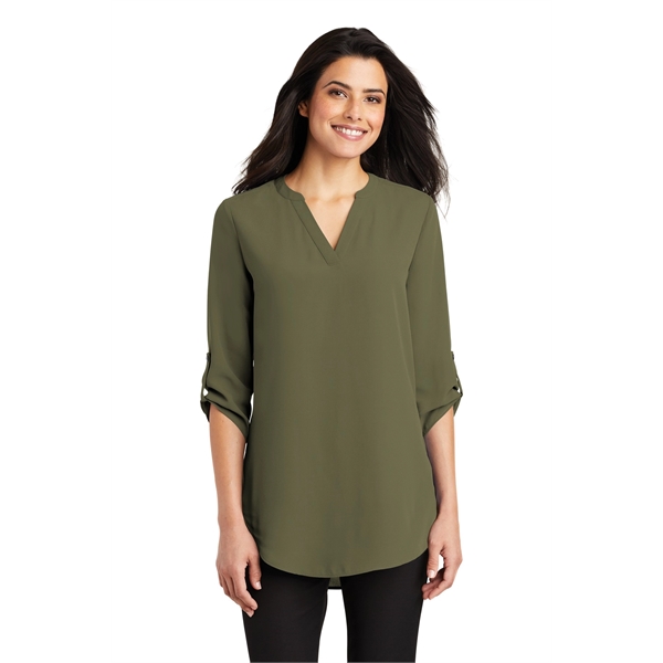 Port Authority Women's 3/4-Sleeve Tunic Blouse. - Port Authority Women's 3/4-Sleeve Tunic Blouse. - Image 36 of 40