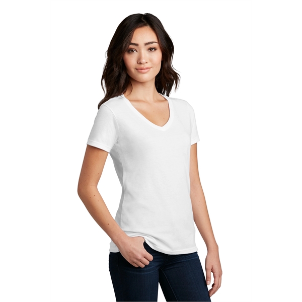 District Women's Perfect Blend CVC V-Neck Tee. - District Women's Perfect Blend CVC V-Neck Tee. - Image 41 of 104