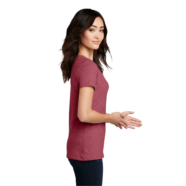 District Women's Perfect Blend CVC V-Neck Tee. - District Women's Perfect Blend CVC V-Neck Tee. - Image 49 of 104