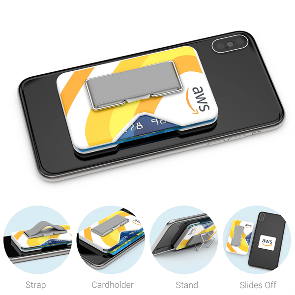 ClutchSlide: Cardholder, Phone Strap and Stand - ClutchSlide: Cardholder, Phone Strap and Stand - Image 0 of 15