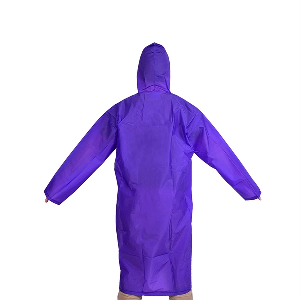EVA Rain Poncho with Hoods and Sleeves - EVA Rain Poncho with Hoods and Sleeves - Image 2 of 5