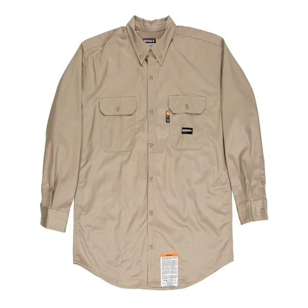 Berne Men's Flame-Resistant Button-Down Work Shirt - Berne Men's Flame-Resistant Button-Down Work Shirt - Image 1 of 6