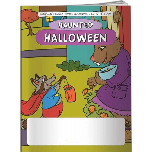 Coloring Book - Haunted Halloween - Coloring Book - Haunted Halloween - Image 1 of 3
