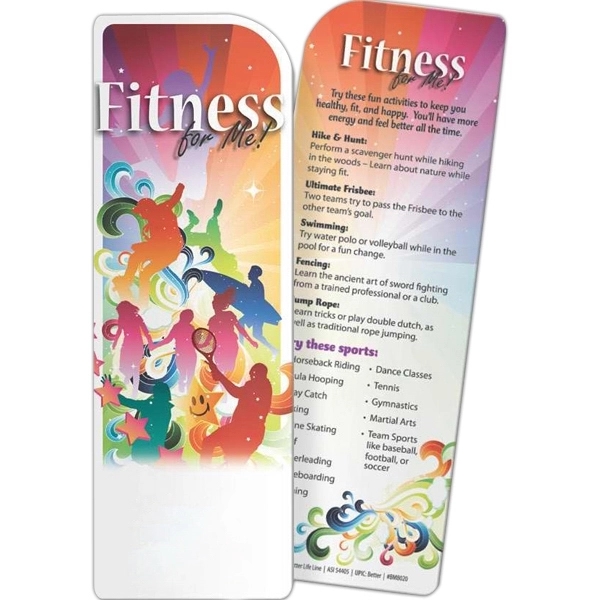 Bookmark - Fitness for Me! - Bookmark - Fitness for Me! - Image 1 of 3