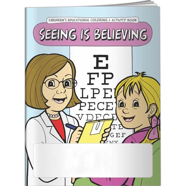 Coloring Book - Seeing is Believing - Coloring Book - Seeing is Believing - Image 1 of 3