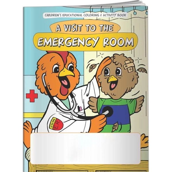 Coloring Book - A Visit to the Emergency Room - Coloring Book - A Visit to the Emergency Room - Image 1 of 3