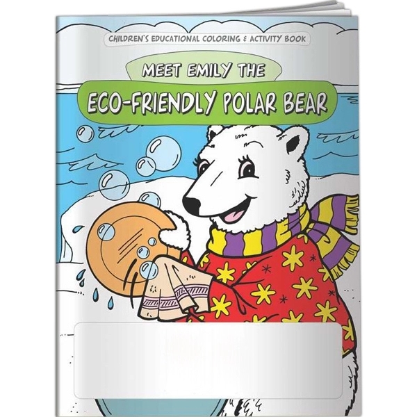 Coloring Book - Eco-Friendly Polar Bear - Coloring Book - Eco-Friendly Polar Bear - Image 1 of 3