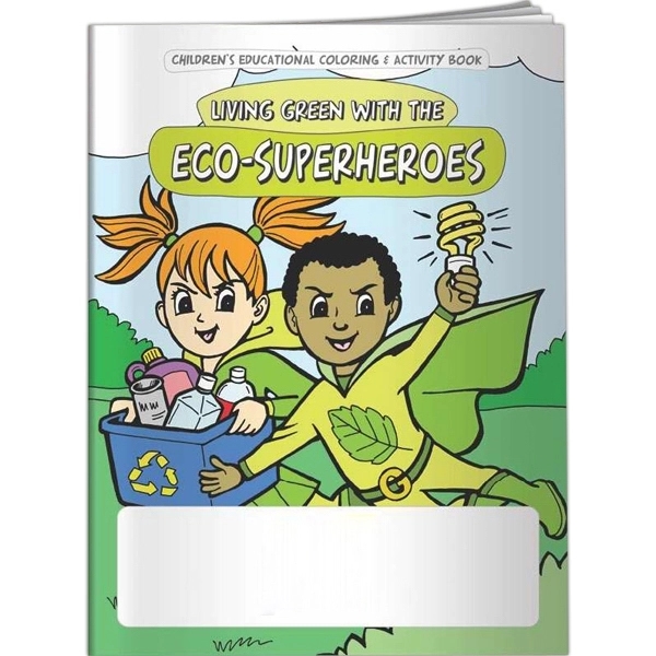 Coloring Book - Eco-Superheroes - Coloring Book - Eco-Superheroes - Image 1 of 3