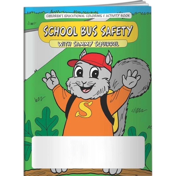 Coloring Book - School Bus Safety - Coloring Book - School Bus Safety - Image 1 of 2