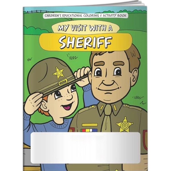 Coloring Book - My Visit with a Sheriff - Coloring Book - My Visit with a Sheriff - Image 1 of 3