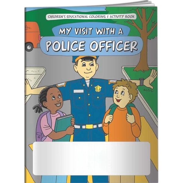 Coloring Book - My Visit With a Police Officer - Coloring Book - My Visit With a Police Officer - Image 1 of 3