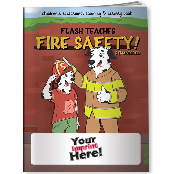 Coloring Book - Flash Teaches Fire Safety (Remastered) - Coloring Book - Flash Teaches Fire Safety (Remastered) - Image 0 of 0