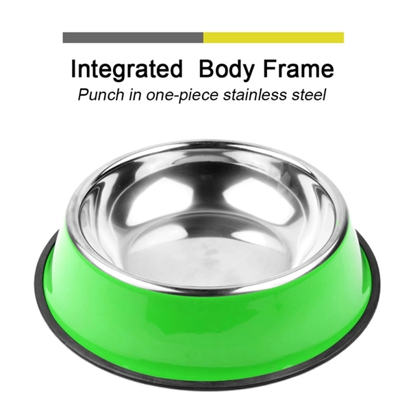 Stainless Steel Pet Dog Bowls - Stainless Steel Pet Dog Bowls - Image 3 of 5