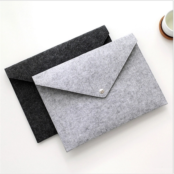 A4 Felt Document bag - A4 Felt Document bag - Image 1 of 4