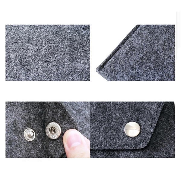 A4 Felt Document bag - A4 Felt Document bag - Image 4 of 4