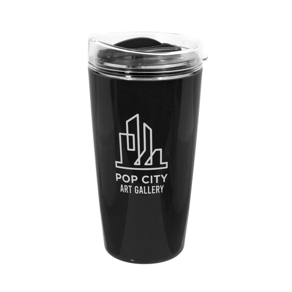 16 oz. Thumb Slide Coffee Tumbler w/ 1 Color Imprint - 16 oz. Thumb Slide Coffee Tumbler w/ 1 Color Imprint - Image 0 of 9