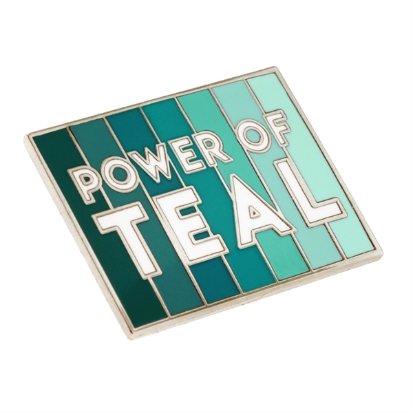 Power Of Teal Pin - Power Of Teal Pin - Image 1 of 1