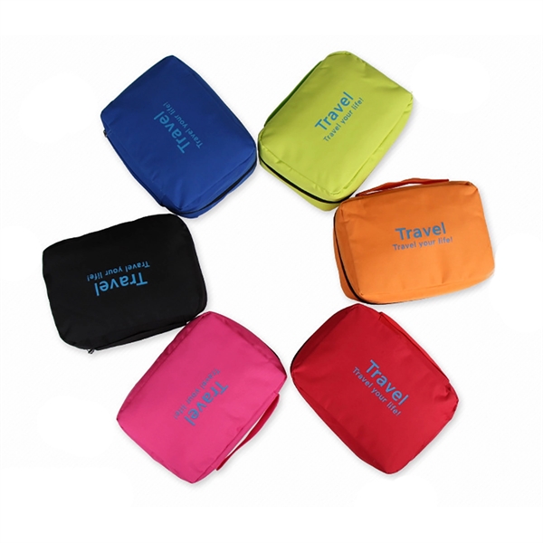 Travel Hanging Toiletry Bag/Cosmetic Bag - Travel Hanging Toiletry Bag/Cosmetic Bag - Image 4 of 5