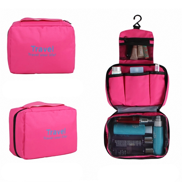 Travel Hanging Toiletry Bag/Cosmetic Bag - Travel Hanging Toiletry Bag/Cosmetic Bag - Image 5 of 5
