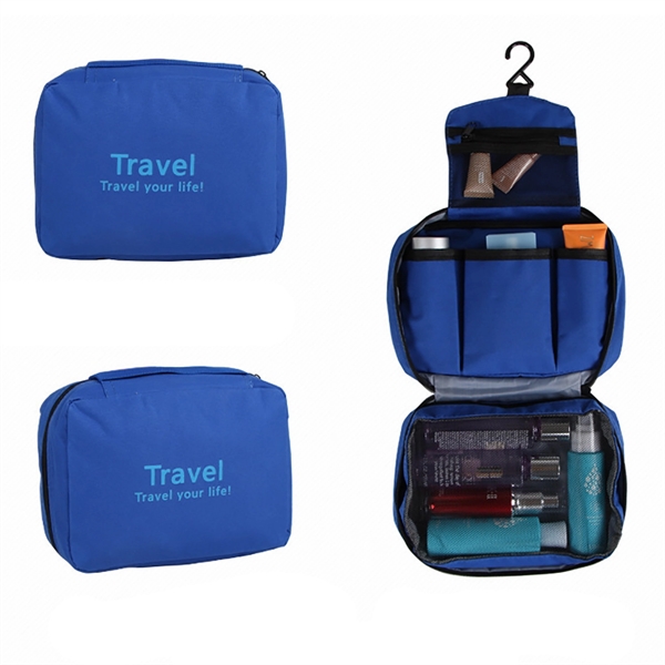 Travel Hanging Toiletry Bag/Cosmetic Bag - Travel Hanging Toiletry Bag/Cosmetic Bag - Image 0 of 5