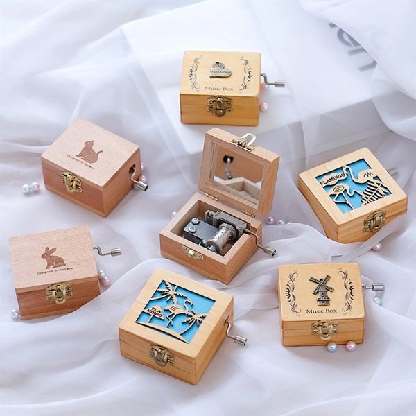 Wooden Music Boxes - Wooden Music Boxes - Image 1 of 2